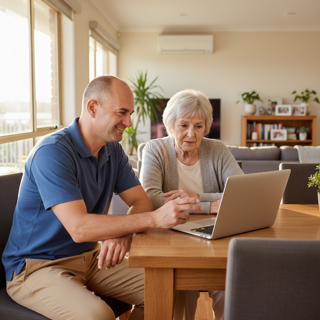 Friendly home tech support